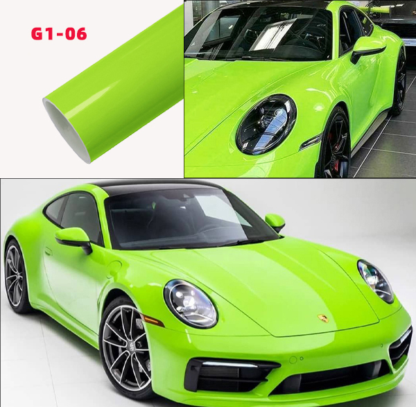 تغليف السيارات فينيل أخضر Apple Green