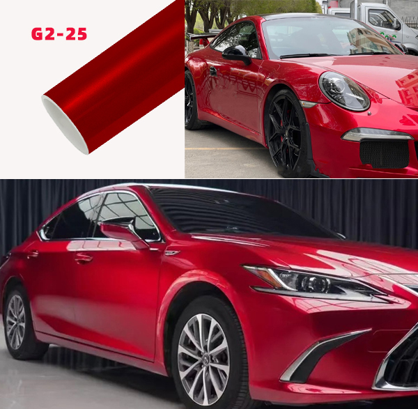 تغليف السيارات فينيل أحمر كرز Cherry Red