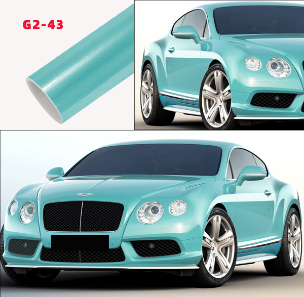 تغليف السيارات فينيل أزرق البحيرة Lake Blue