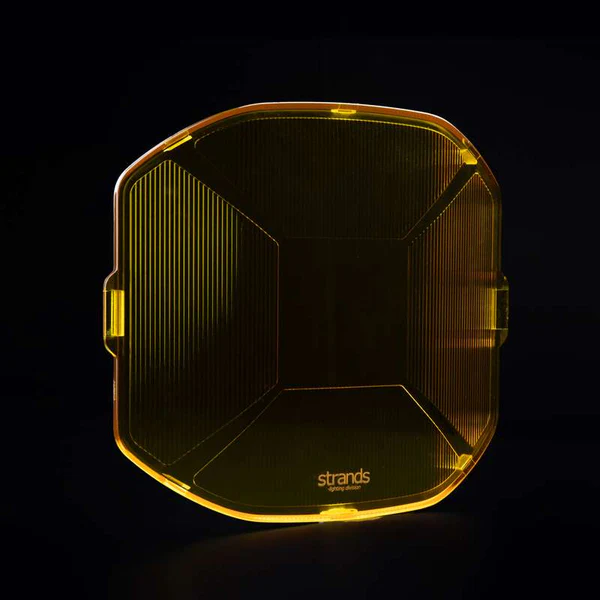 غطاء عدسة أصفر لكشافات Siberia X – رؤية محسنة في الظروف الصعبة STRANDS SIBERIA X COVER YELLOW FLOOD LENS 9